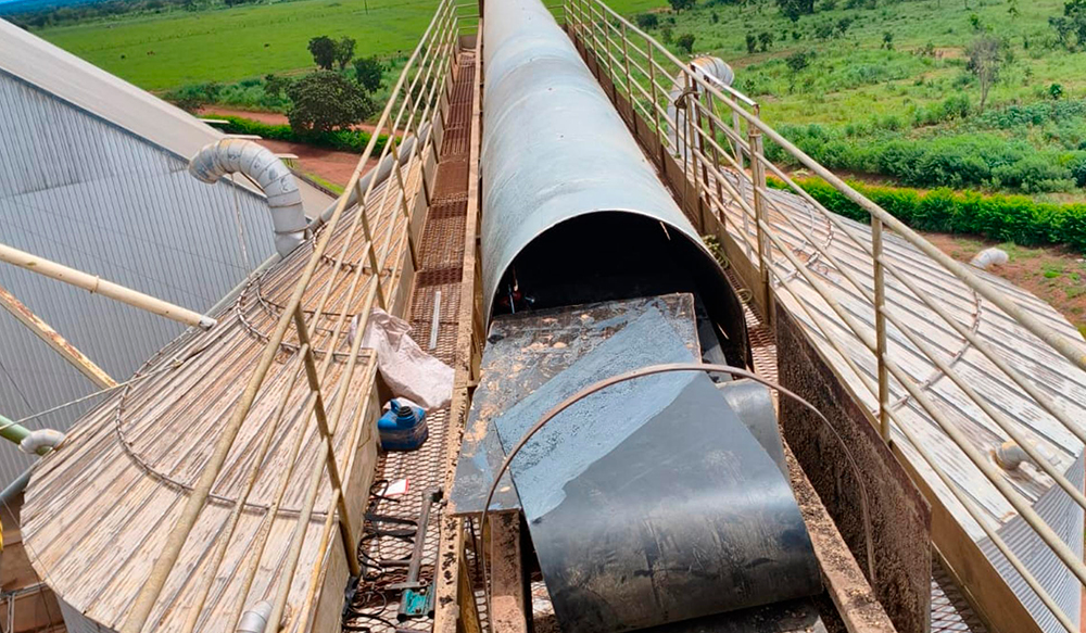 Blog AsWeb - Entrega e instalação de correia transportadora em Novo Planalto – GO